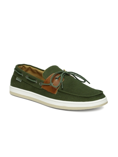 

Flying Machine Men Green Boat Shoes