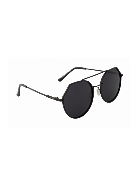 

Ted Smith Unisex Oval Sunglasses TS-P0849_C4, Black