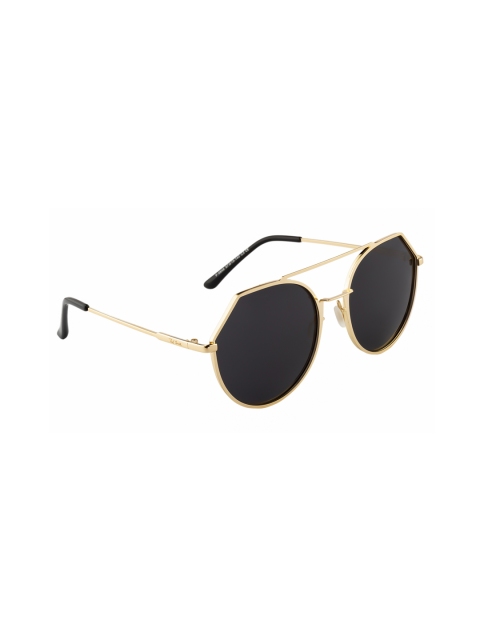 

Ted Smith Unisex Aviator Sunglasses TS-P0849_C3, Black