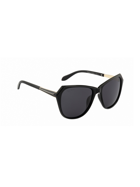 

Ted Smith Women Wayfarer Sunglasses TS-P0808_C5, Black
