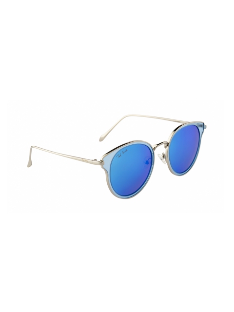 

Ted Smith Unisex Oval Sunglasses TS-P0888_C3, Blue