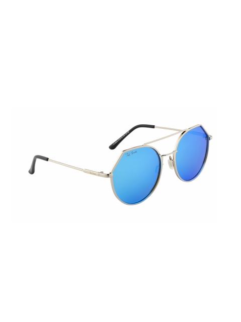

Ted Smith Unisex Oval Sunglasses TS-P0849_C5, Blue
