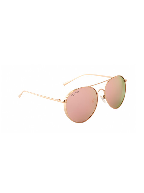 

Ted Smith Unisex Aviator Sunglasses TS-P0905_C2, Pink