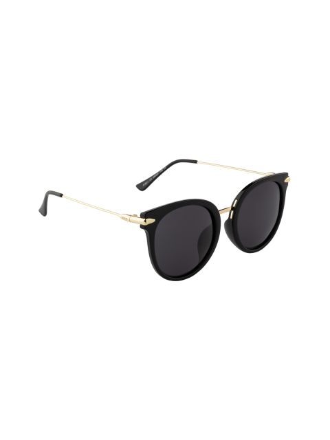 

Ted Smith Women Cateye Sunglasses TS-P0817_C5, Black