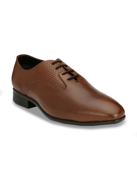 

Alberto Torresi Men Brown Formal Oxfords