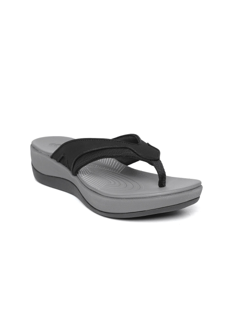 

Clarks Women Black Solid Comfort Heels
