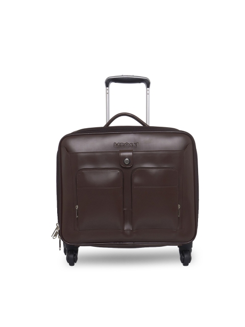

MBOSS Brown Laptop Trolley Bag