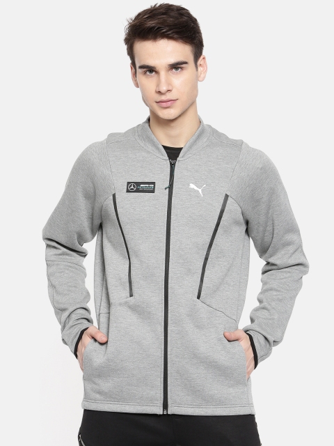 

PUMA Motorsport Men Grey Solid MAPM Sweat Sporty Jacket