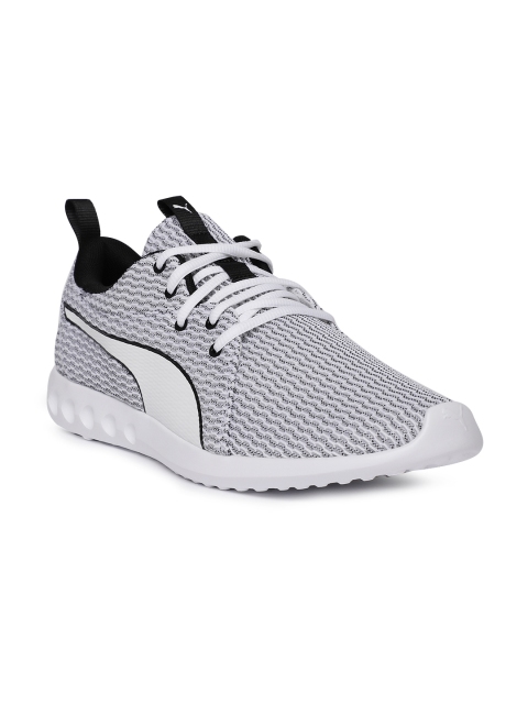 

Puma Men White & Black Carson 2 New Core Running Shoes