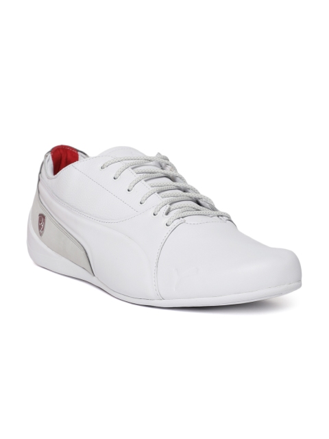 

Puma Men White SF Drift Cat 7 LS Leather Sneakers