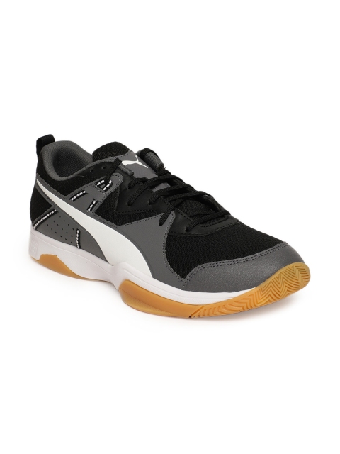 

Puma Men Black & Grey Stoker.18 Sneakers