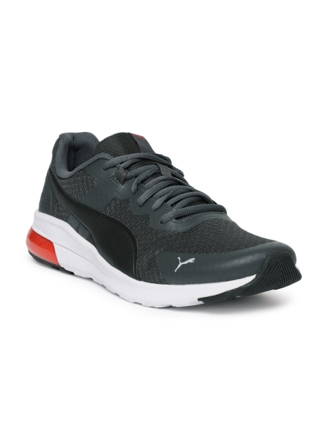 

Puma Men Charcoal Black Electron Sneakers