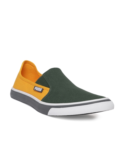 

Puma Men Grey Apollo Slip On IDP Sneakers