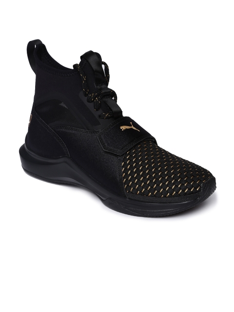 

Puma Women White Phenom Varsity Training Shoes, Black