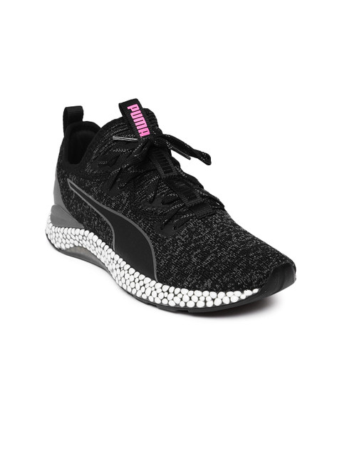 

Puma Women Black Hybrid Runner Running Shoes