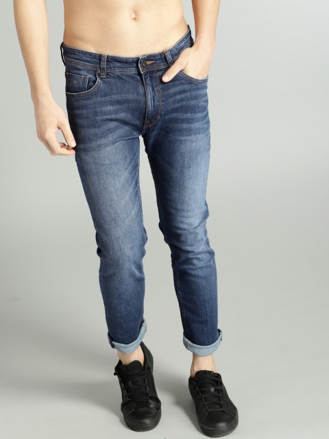 

Roadster Men Blue Skinny Fit Mid-Rise Clean Look Stretchable Jeans