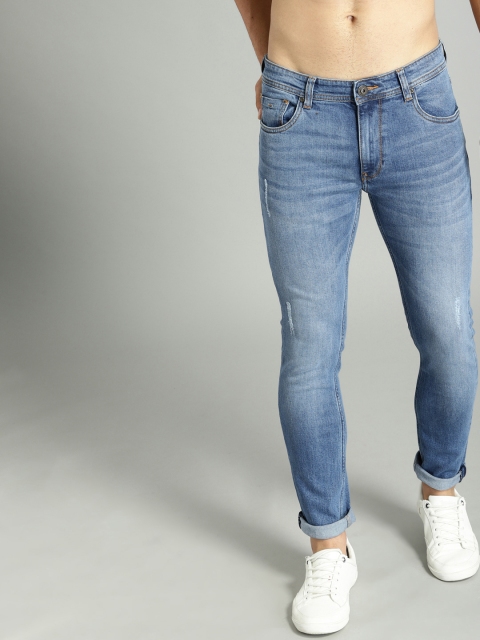 

Roadster Men Blue Skinny Fit Mid-Rise Clean Look Stretchable Jeans