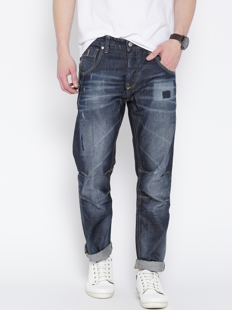 

Jack & Jones Men Navy Boxy Loose Fit Jeans, Navy blue