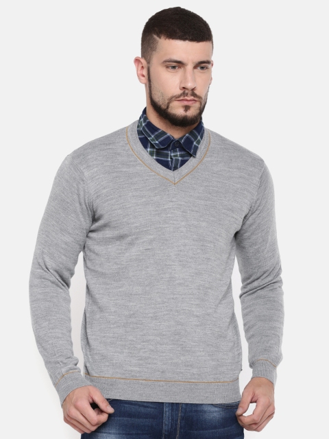 

Park Avenue Men Grey Pullover