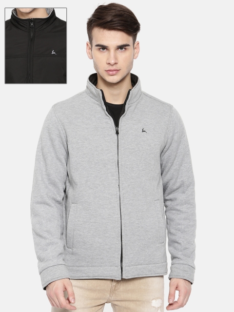 

Parx Men Black Solid Reversible Padded Jacket
