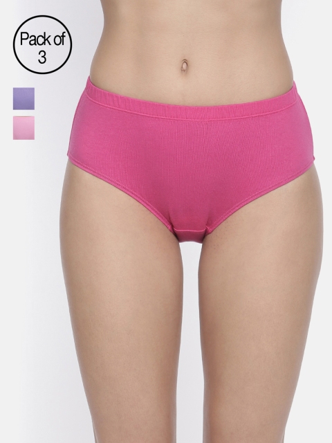 

Bitz Women Pack of 3 Assorted Hipster Briefs EHI001-C5