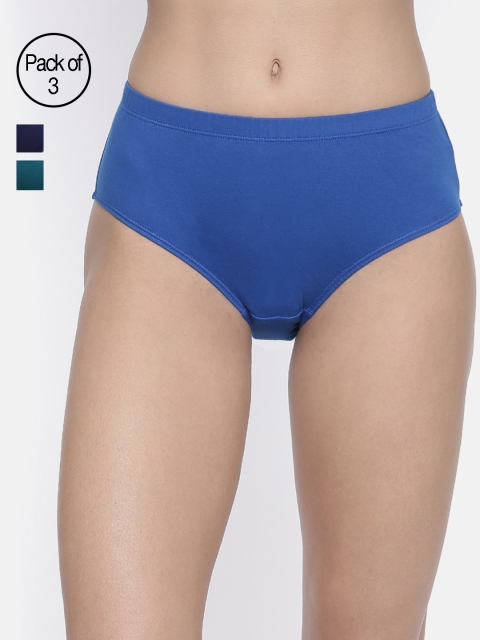

Bitz Women Pack of 3 Assorted Hipster Briefs EHI001-C4