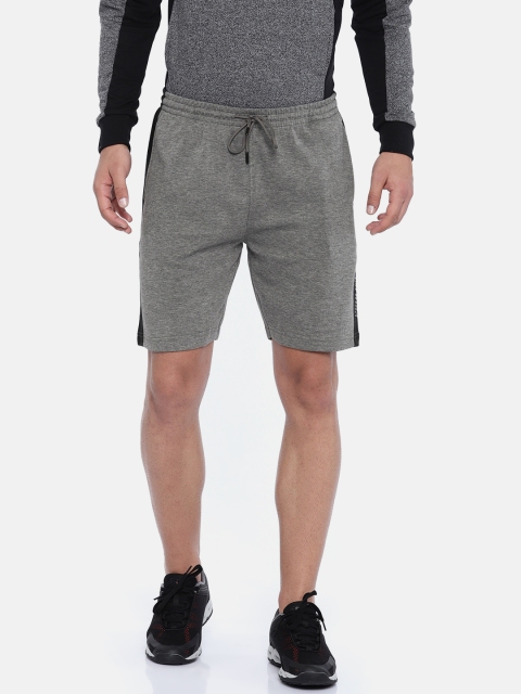 

Proline Active Men Grey Solid Regular Crew Fit Shorts