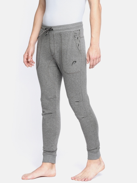 

Proline Active Men Grey Solid Yoga Pants