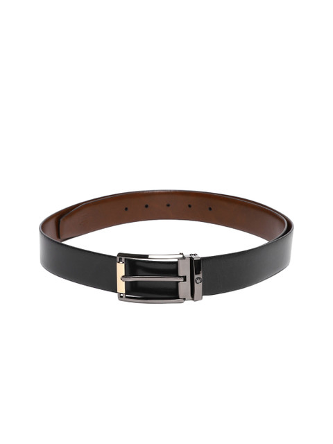 

Louis Philippe Men Black & Brown Solid Reversible Belt
