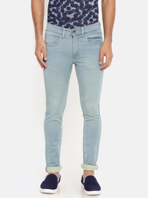 

Pepe Jeans Men Blue Super Skinny Fit Low-Rise Clean Look Stretchable Jeans