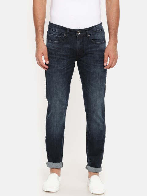 

Pepe Jeans Men Blue Regular Fit Low-Rise Clean Look Stretchable CAMRON Jeans