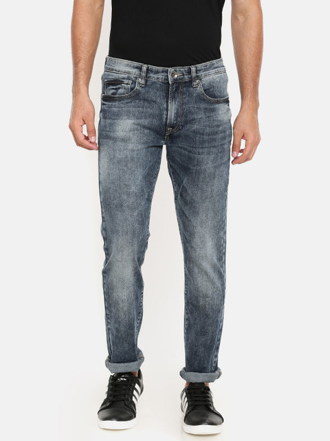 

Pepe Jeans Men Blue Skinny Fit Low-Rise Clean Look Stretchable Jeans
