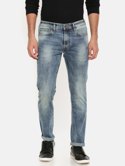 

Pepe Jeans Men Blue Skinny Fit Low-Rise Clean Look Stretchable Jeans