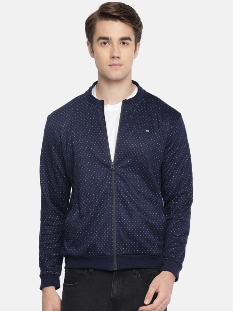 

Arrow Sport Men Navy Blue Printed Sweatshirt