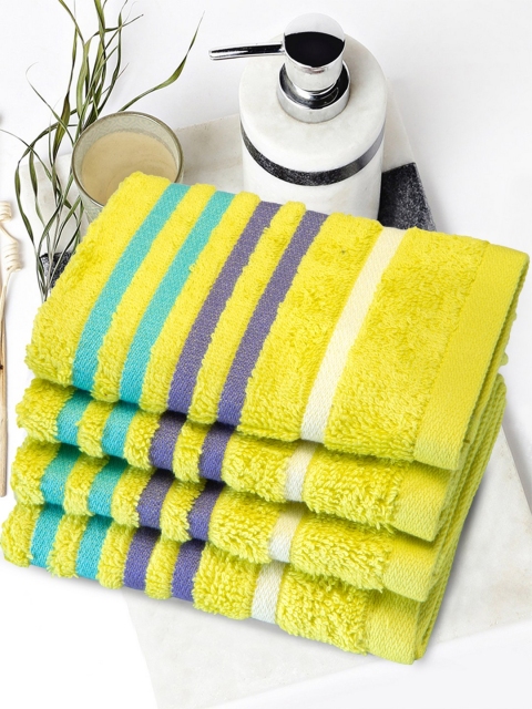 

Portico New York Unisex Yellow Set of 4 550 GSM Face Towels