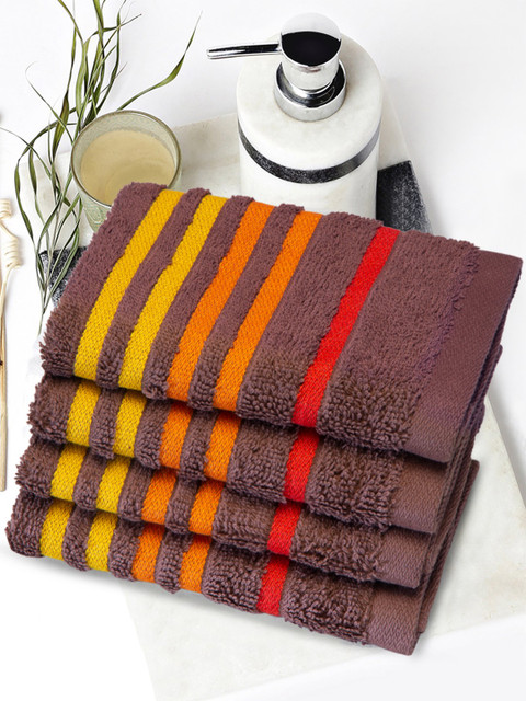 

Portico New York Unisex Brown Set of 4 550 GSM Face Towels