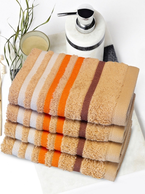 

Portico New York Unisex Beige Set of 4 550 GSM Face Towels