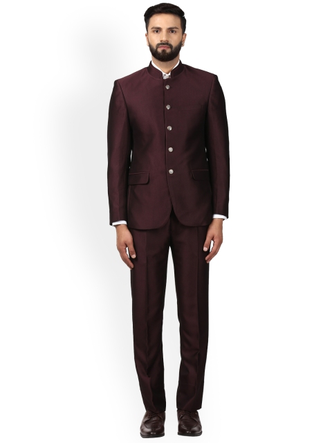 

Raymond Men Grey Checked Single Breasted Blazer