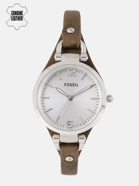 

Fossil Women Silver-Toned Analogue Watch ES3060