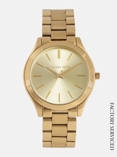 

Michael Kors Women Gold-Toned Analogue Watch MK3179_Factory_Serviced