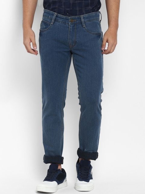 

Parx Men Blue Slim Fit Mid-Rise Clean Look Stretchable Jeans