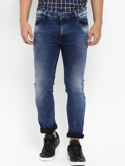 

Parx Men Blue Slim Fit Mid-Rise Clean Look Jeans