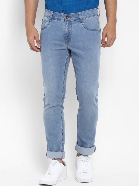 

Parx Men Blue Slim Fit Mid-Rise Clean Look Stretchable Jeans