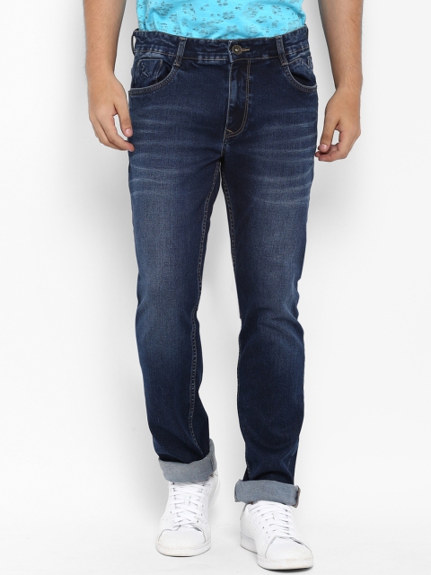 

Parx Men Blue Slim Fit Mid-Rise Clean Look Jeans