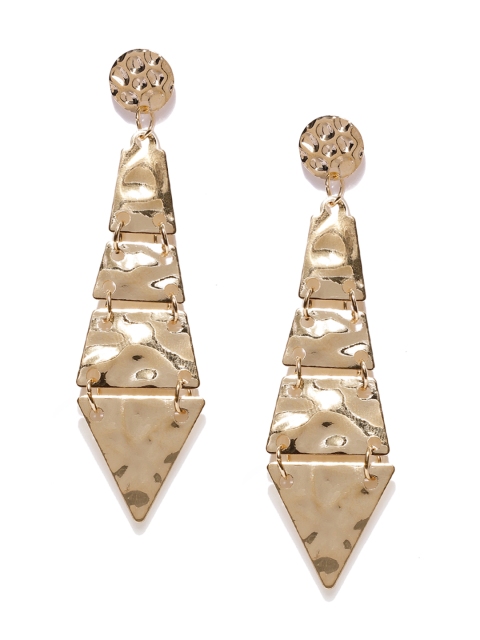 

Ayesha Gold-Toned Contemporary Drop Earrings