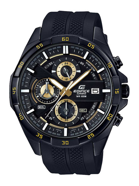 

Casio Edifice Men Black Analogue watch EX385 EFR-556PB-1AVUDF