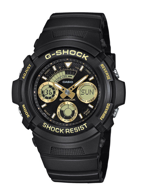 

Casio G-Shock Men Black Analogue and Digital watch G776 AW-591GBX-1A9DR