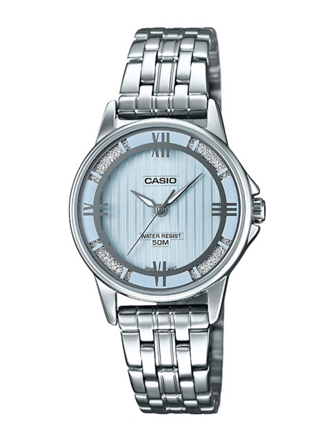

Casio Enticer Lady Women Blue Analogue watch A1301