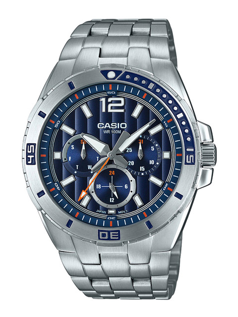 

CASIO Enticer Men Blue Multi-Dial Watch MTD-1060D-2AVDF - A1329