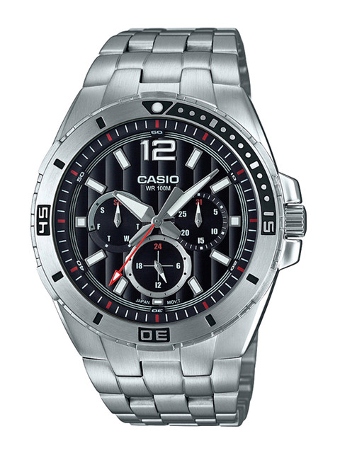 

Casio Enticer Men Black Analogue watch A1327 MTD-1060D-1A2VDF